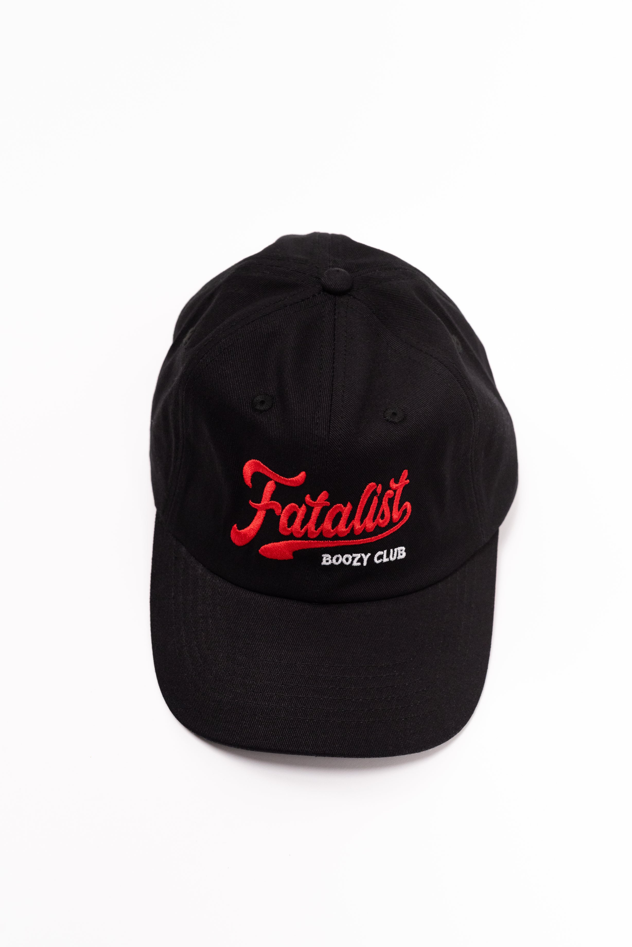 Boozy Club Cap - Black