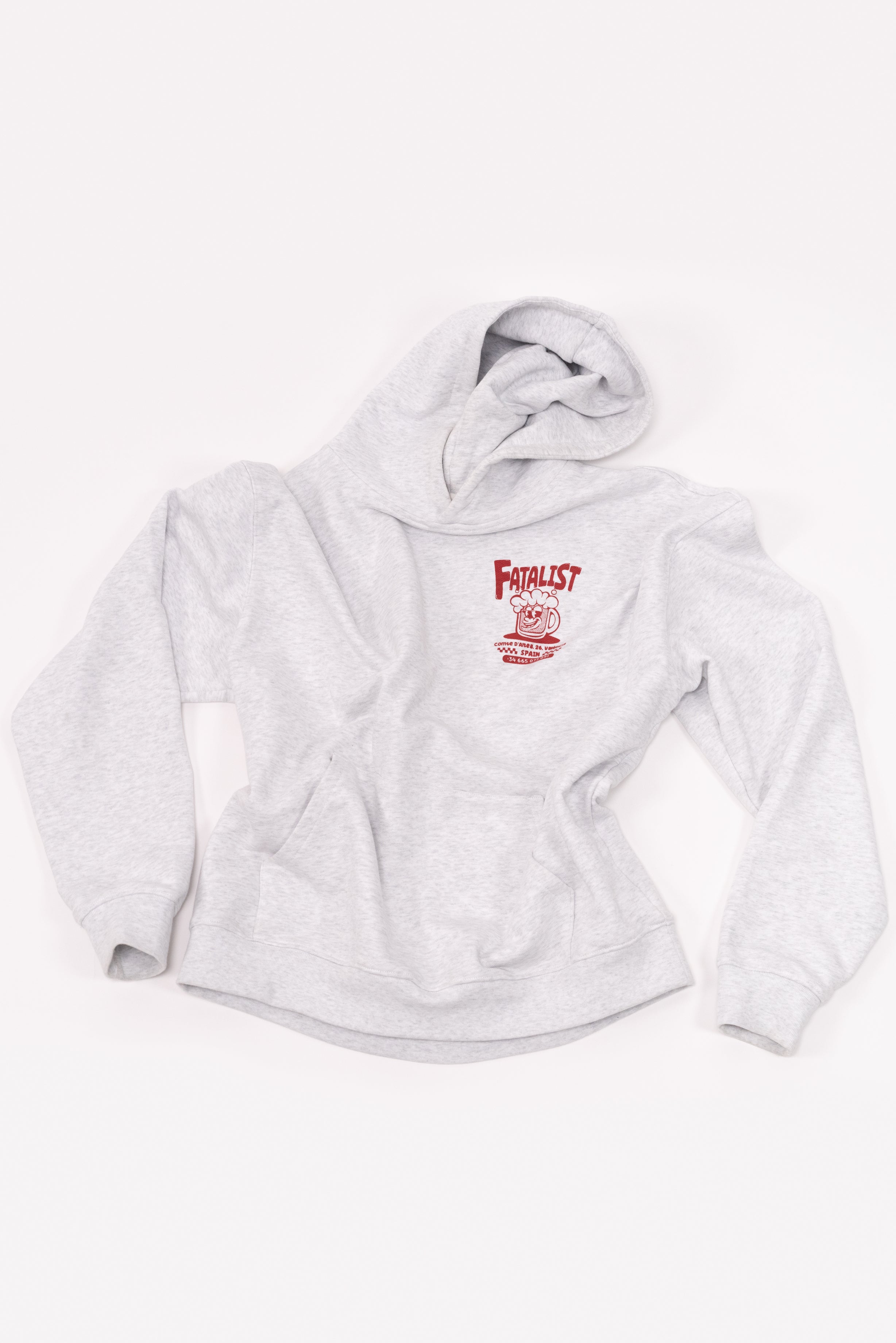 Hot Dog Hoodie - White