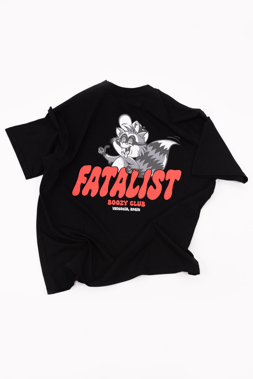 Racoon T-Shirt - Black