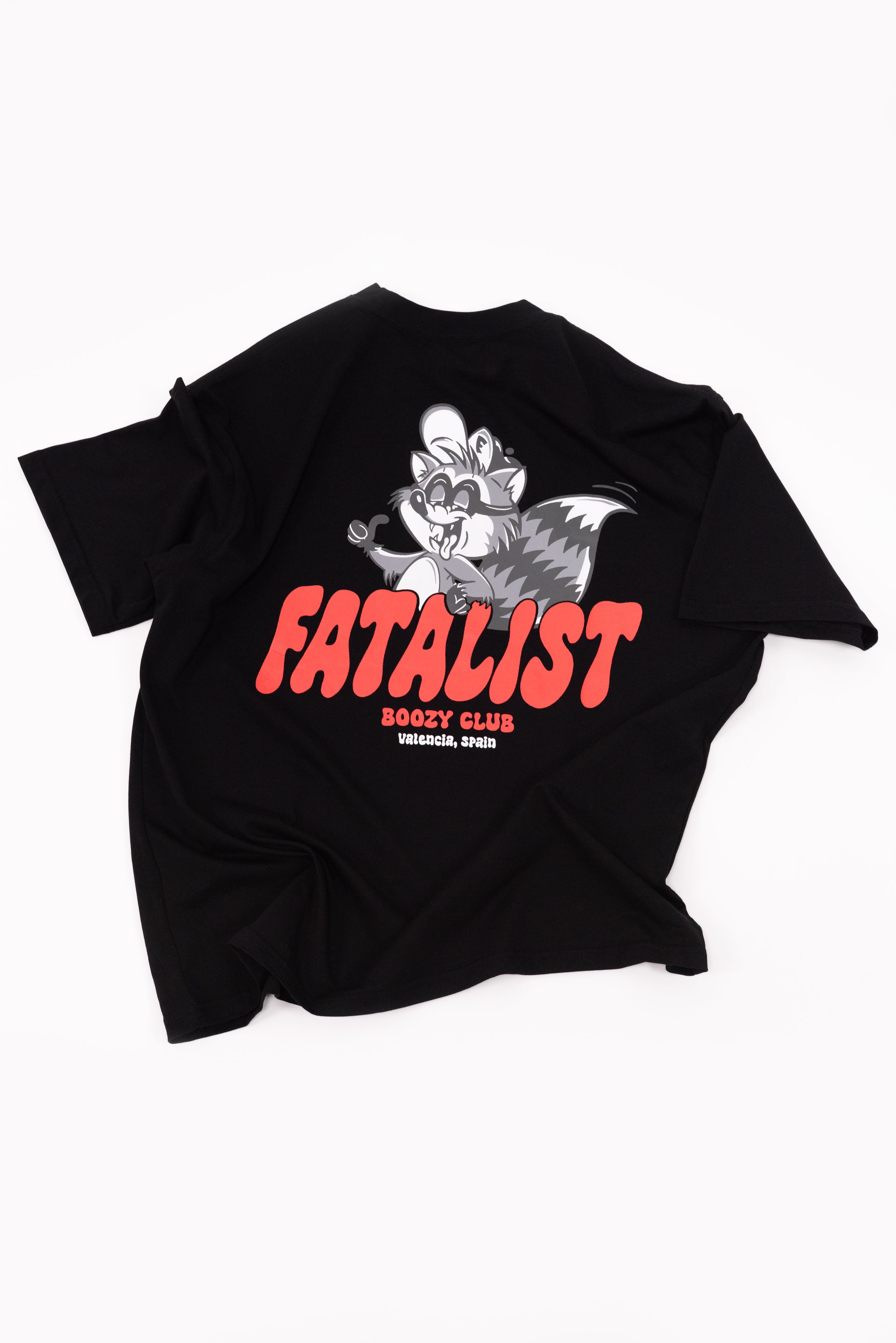 Racoon T-Shirt - Black