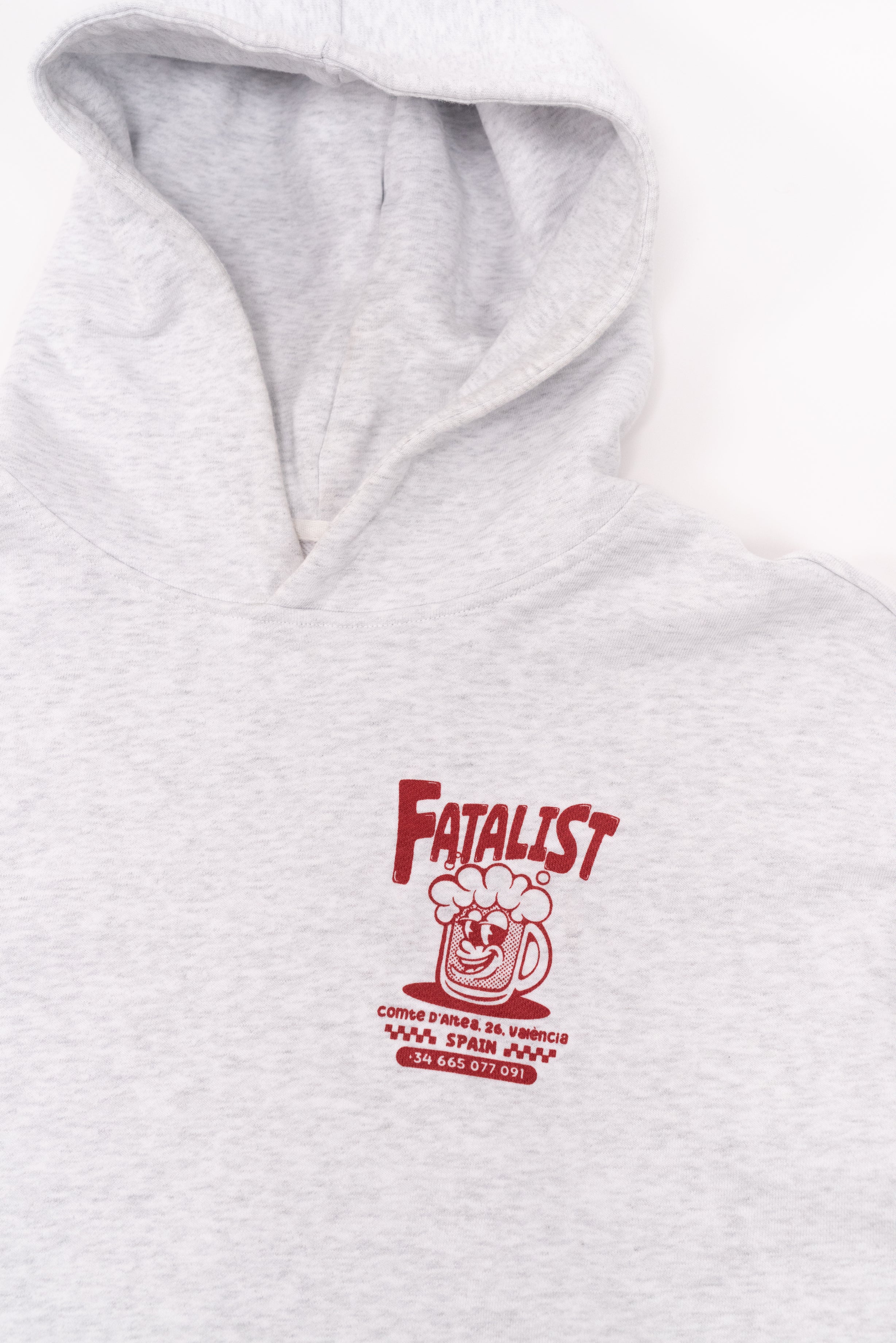 Hot Dog Hoodie - White