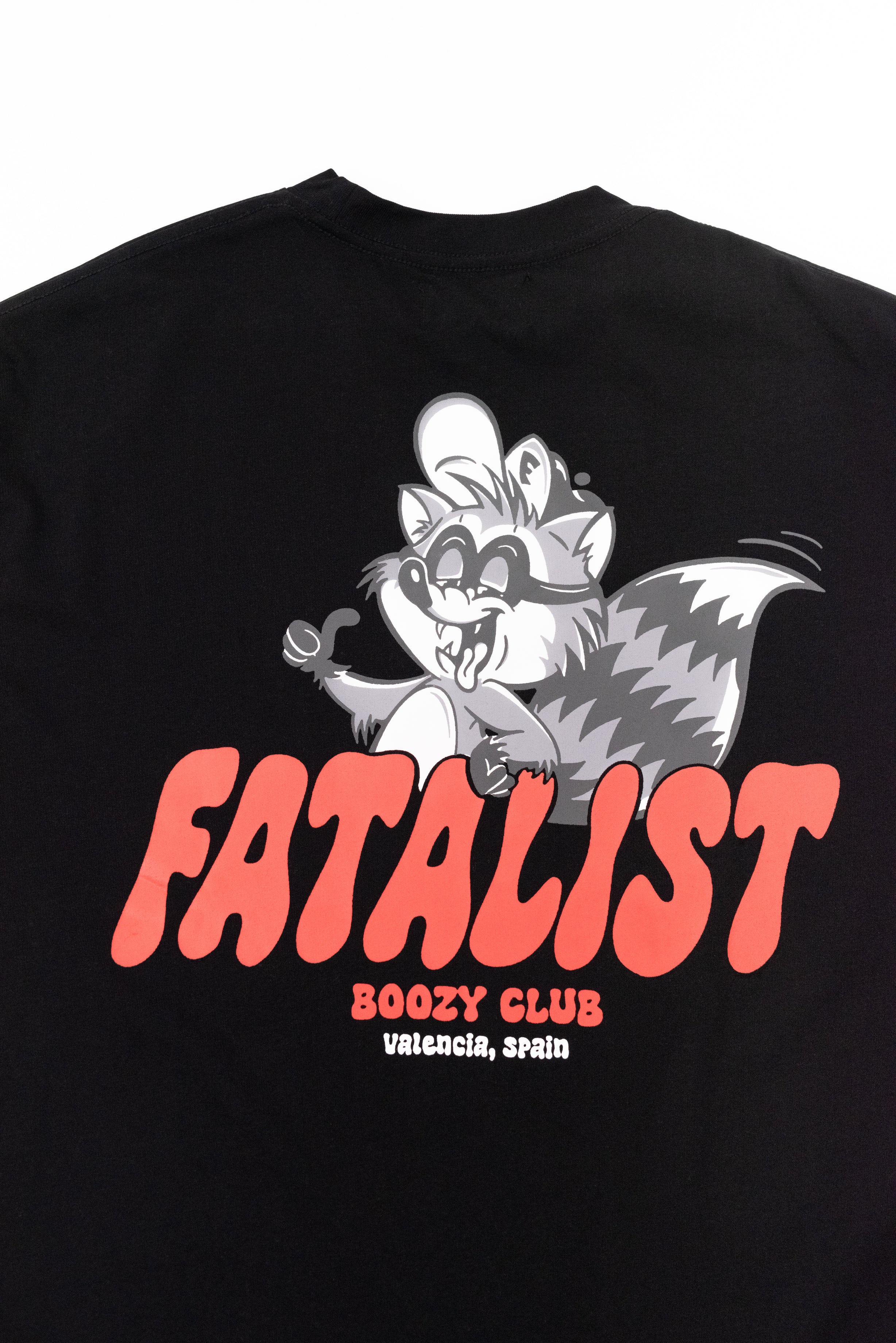 Racoon T-Shirt - Black