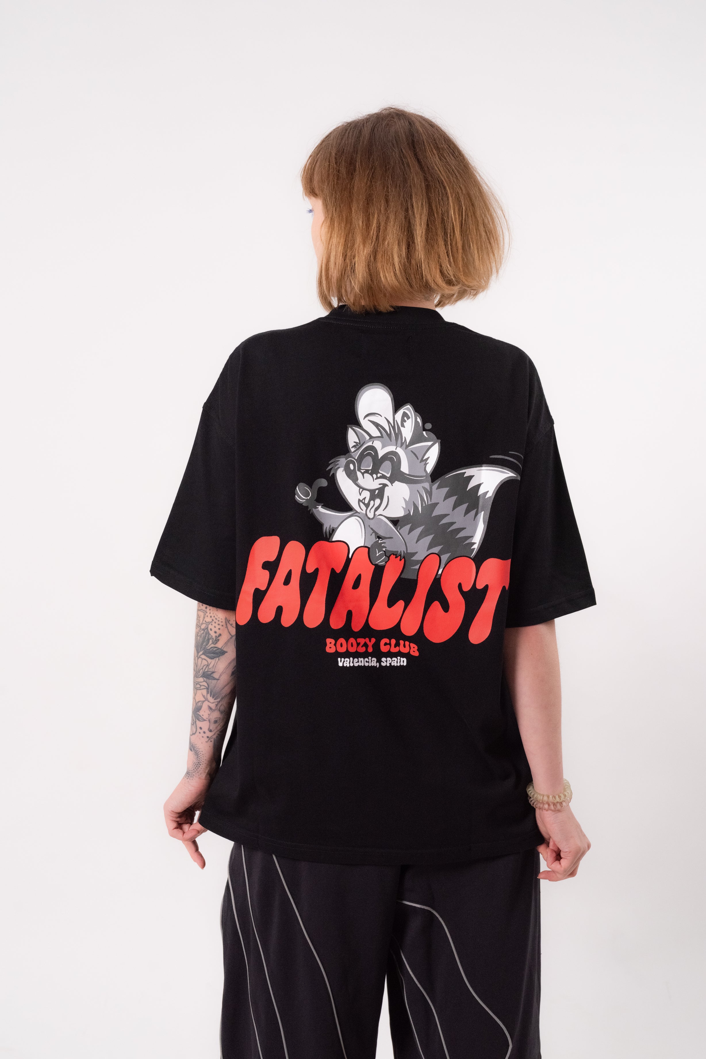 Racoon T-Shirt - Black