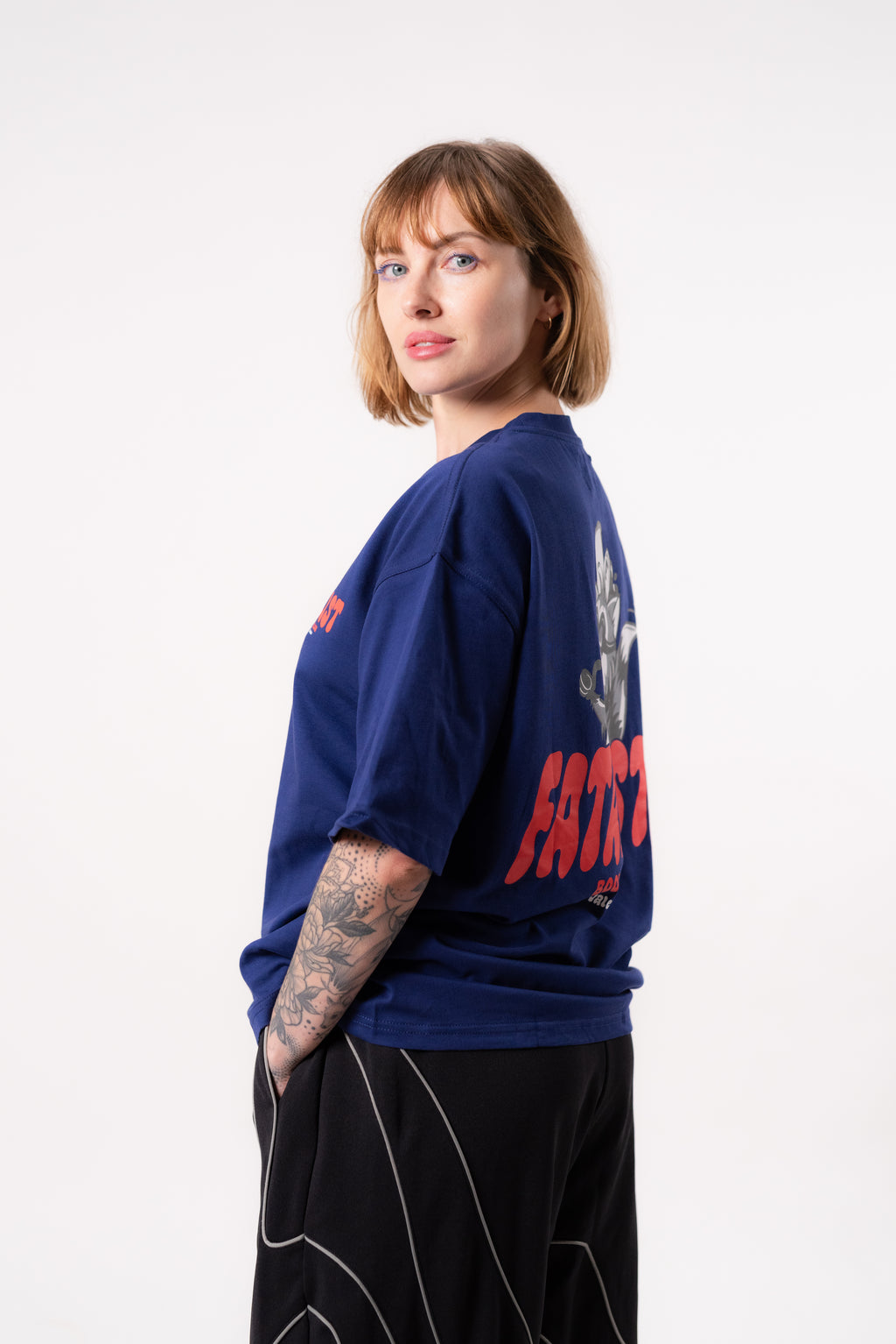 Racoon T-Shirt - Blue