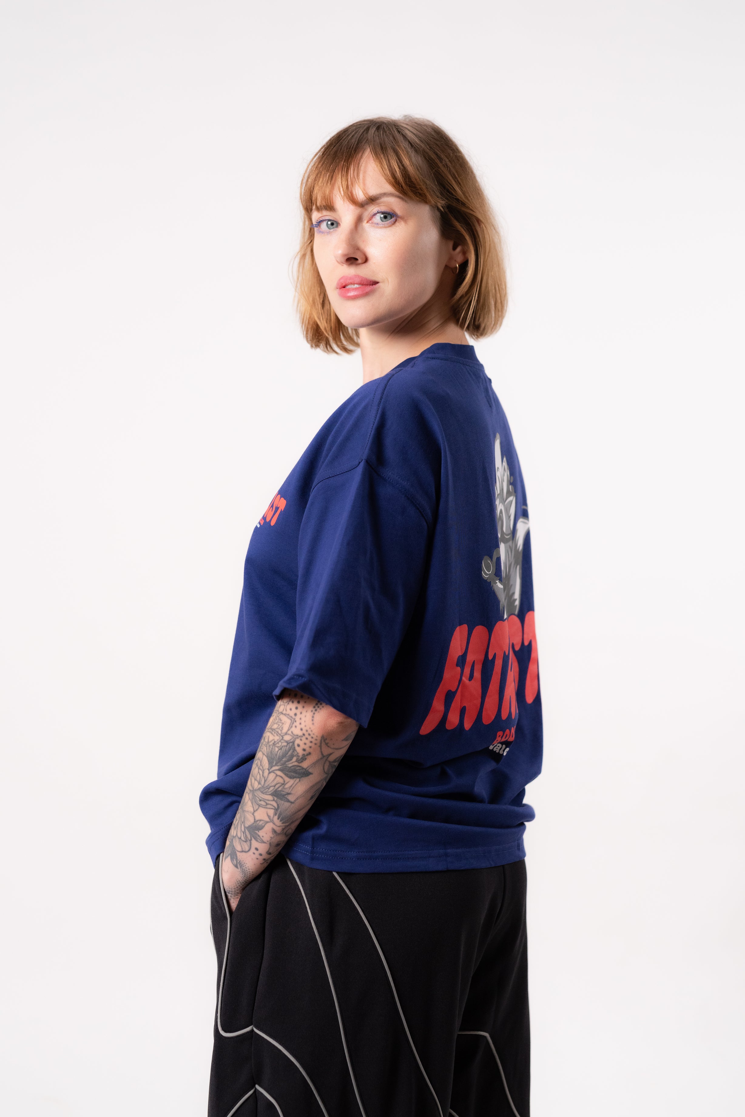 Racoon T-Shirt - Blue