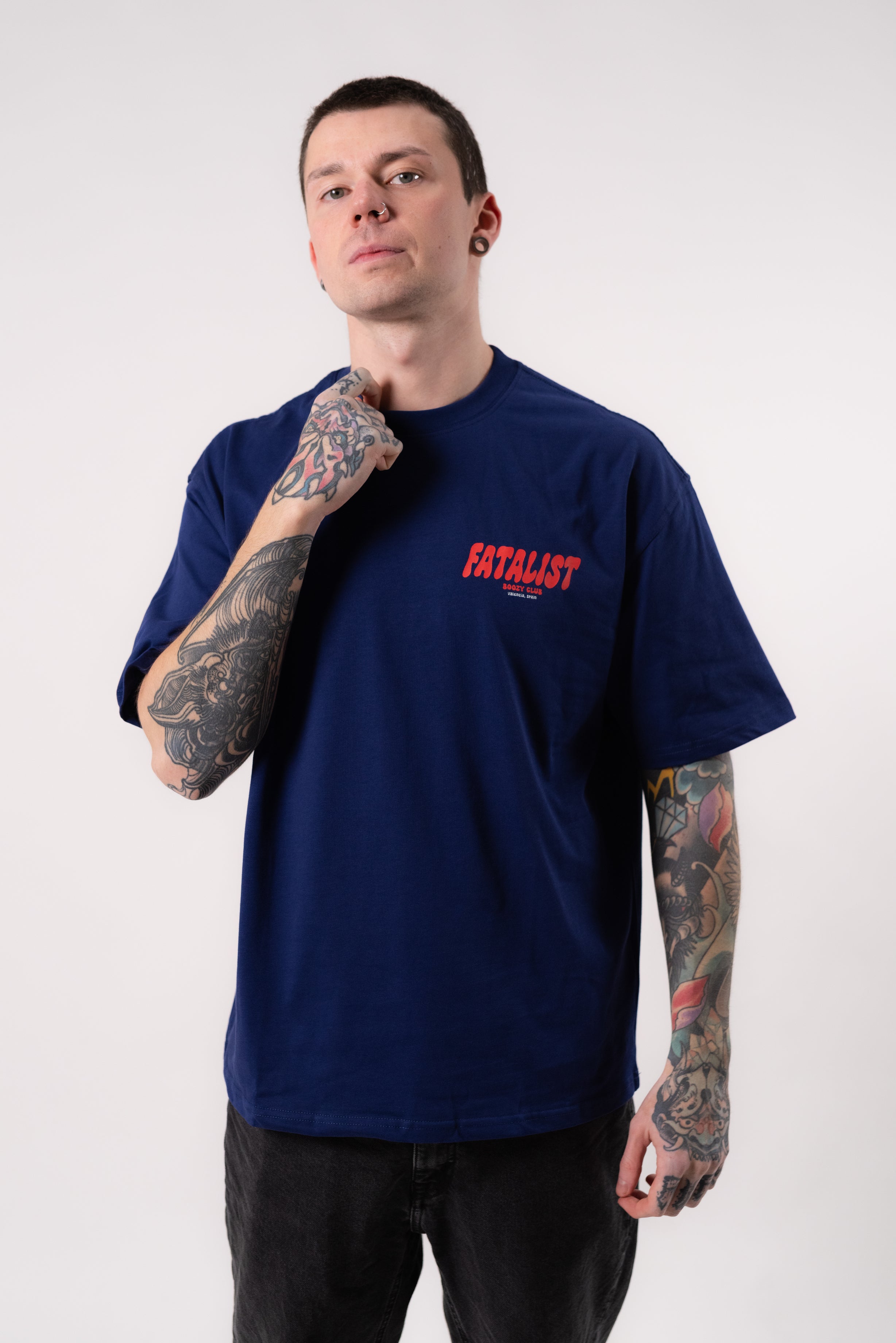 Racoon T-Shirt - Blue