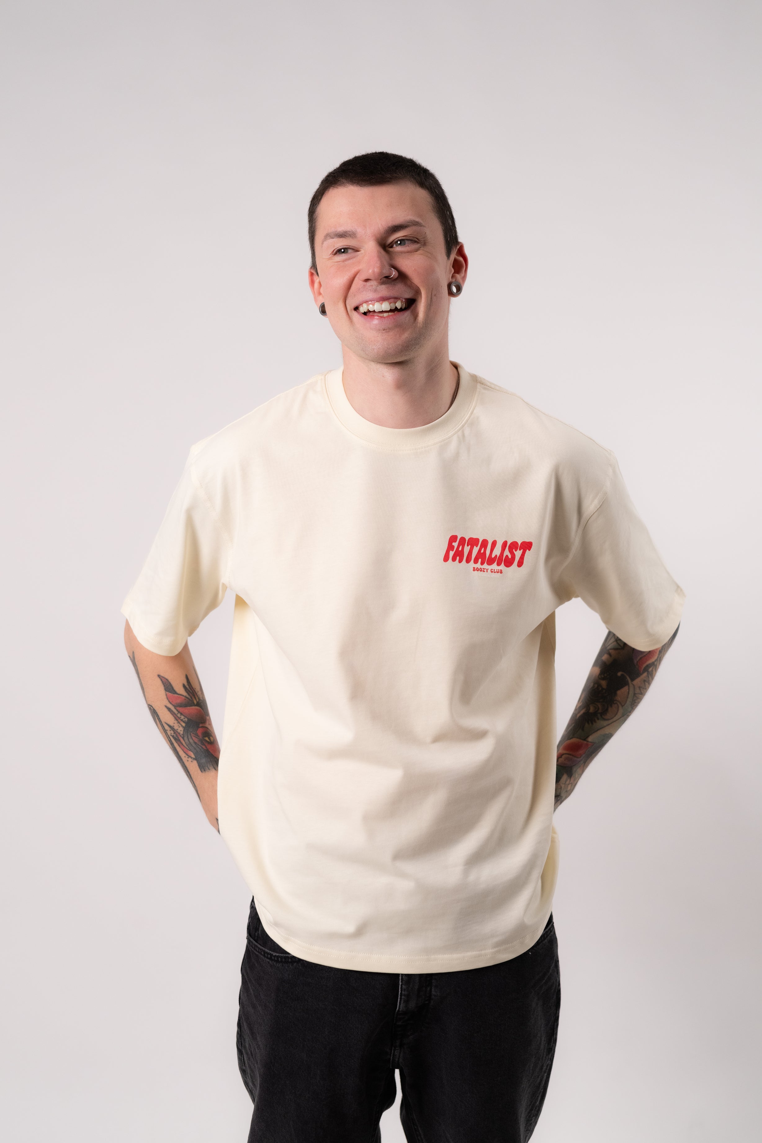 Racoon T-Shirt - Beige