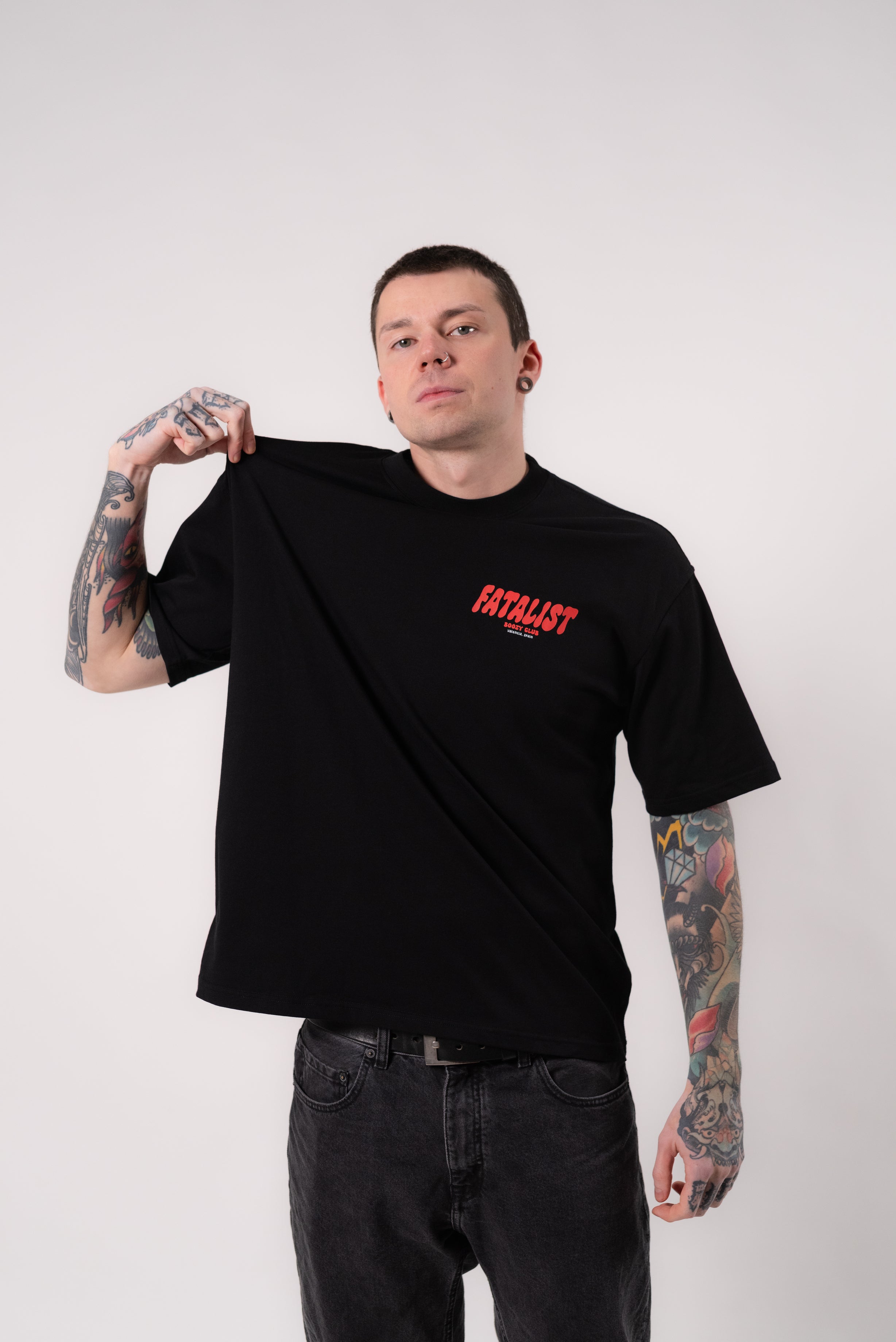 Racoon T-Shirt - Black