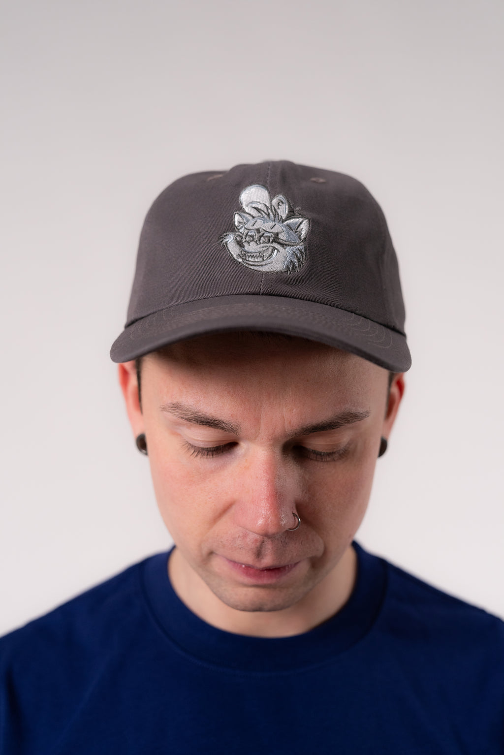 Racoon Cap - Grey