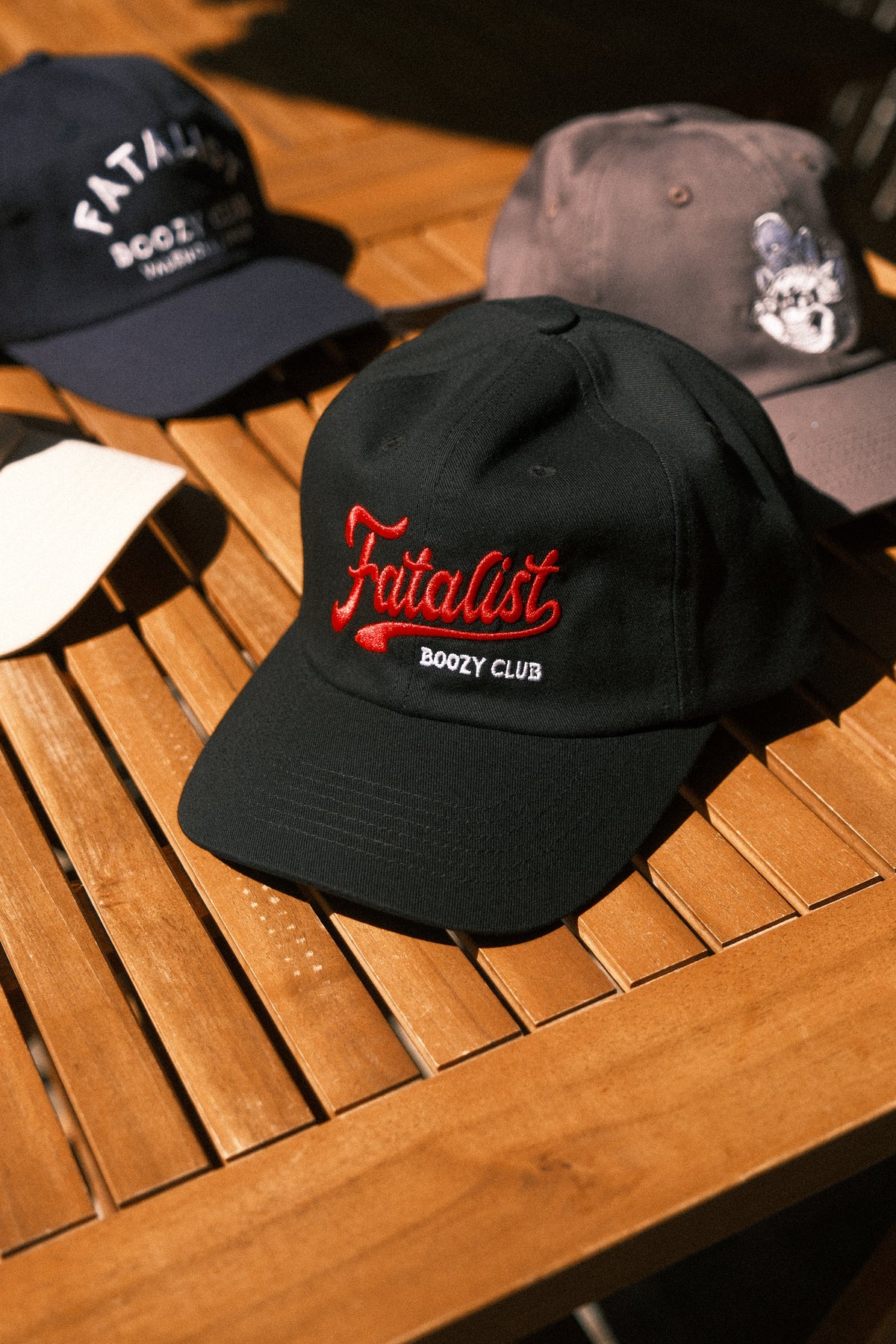 Boozy Club Cap - Black