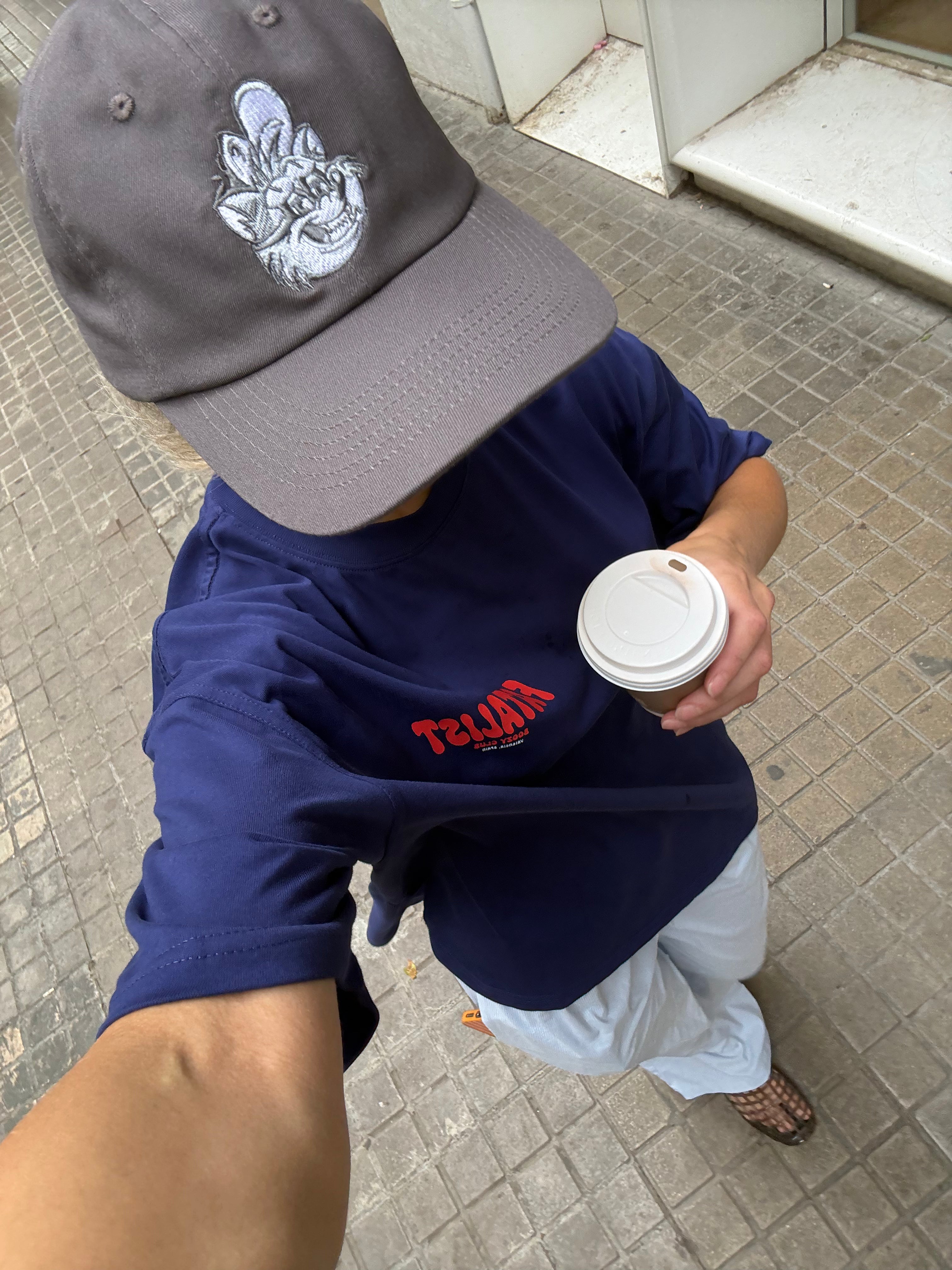 Racoon Cap - Grey