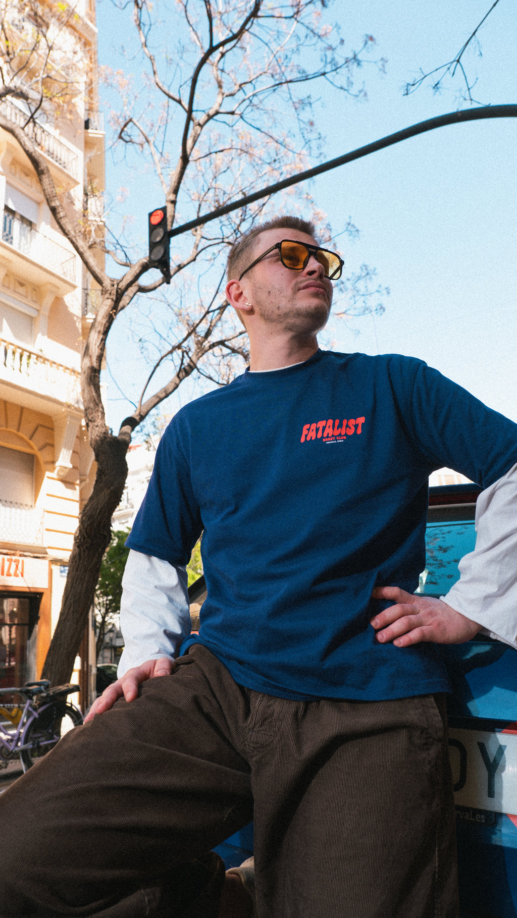 Racoon T-Shirt - Blue